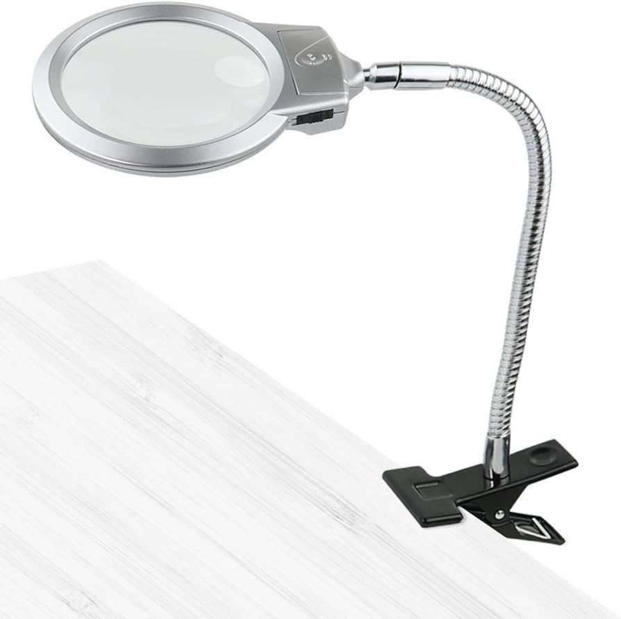 magnifying desk lamp