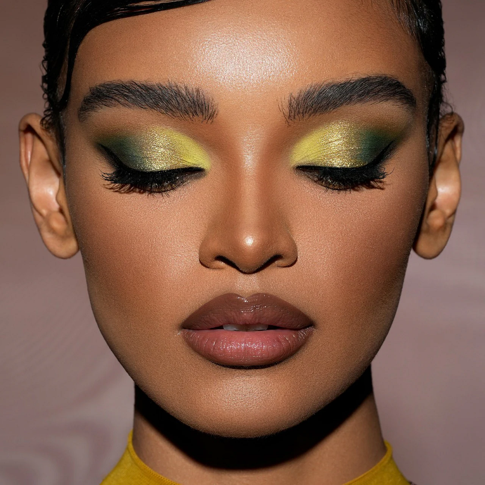gold brown eye shadow